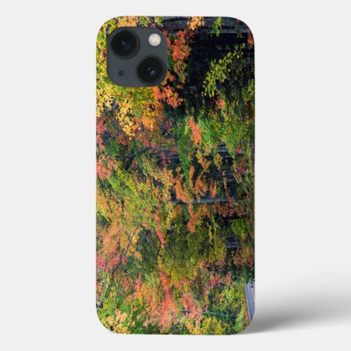 Autumn Canopy Of Color Along Highway 41 2 iPhone 13 Case