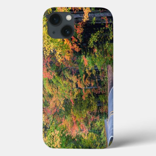 Autumn Canopy Of Color Along Highway 41 2 iPhone 13 Case