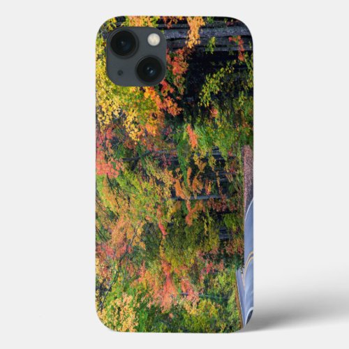 Autumn Canopy Of Color Along Highway 41 2 iPhone 13 Case