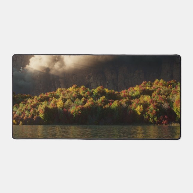 Autumn Canyon Desk Mat (Front)