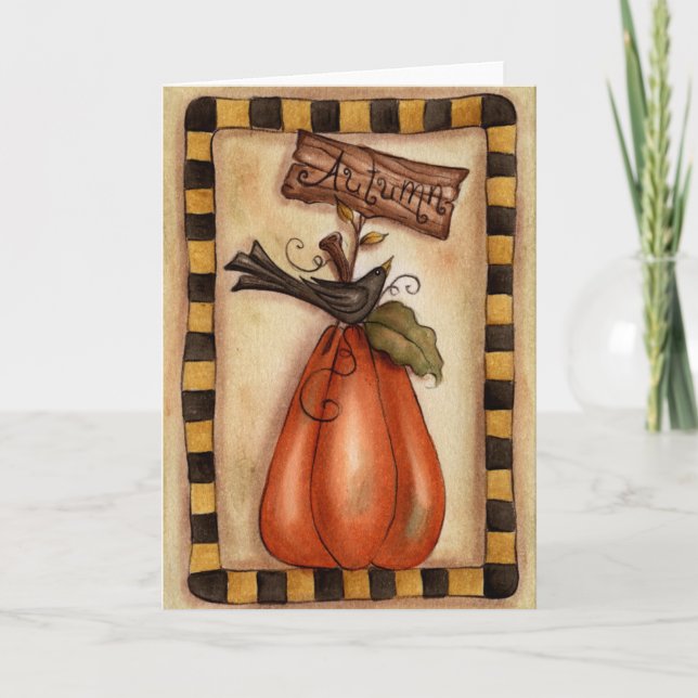 Autumn Card (Front)