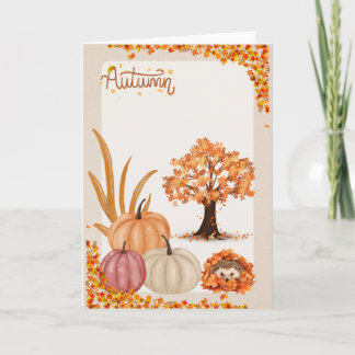 Autumn Card