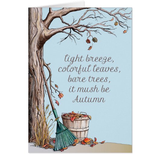 Autumn Cards (Front)