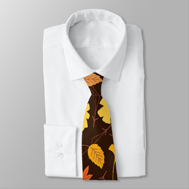Autumn Celebration Neck Tie (Tied)