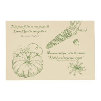 Autumn Celebration Placemat