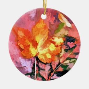 AUTUMN CERAMIC ORNAMENT