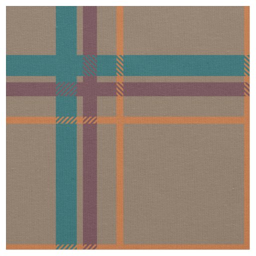 Autumn Chic Plaid Fabric