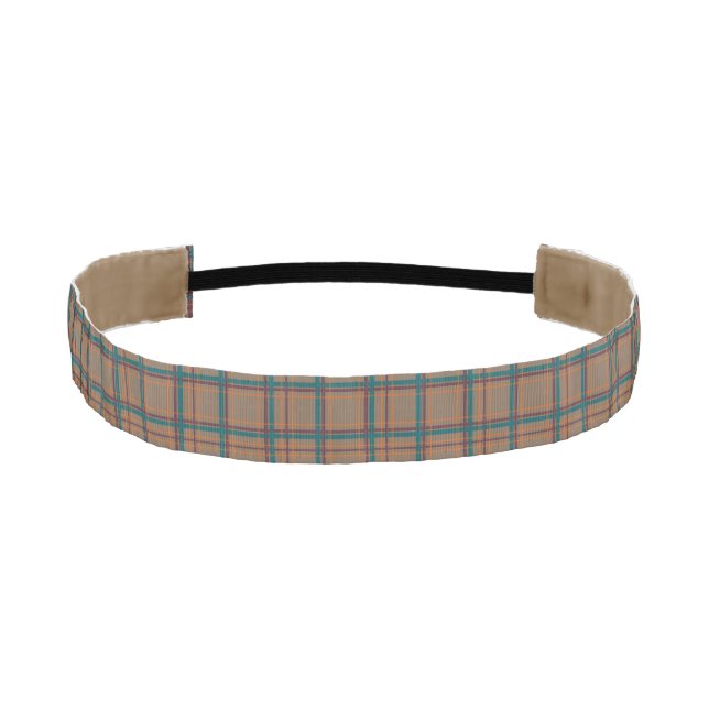 Autumn Chic Plaid Headband (Front)