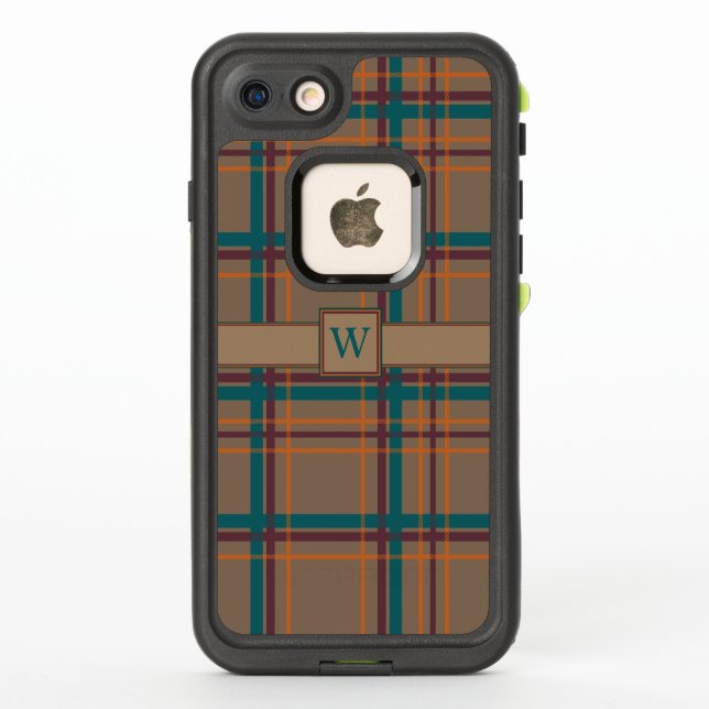 Autumn Chic Plaid Lifeproof Smartphone Case (Back)