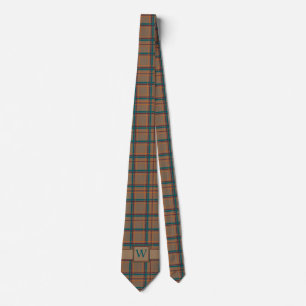 Autumn Chic Plaid Tie