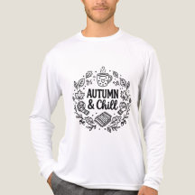 Autumn & Chill | Cozy Fall Hand-Lettered Line Art 