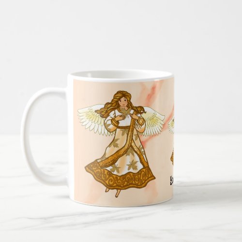 Autumn Christian Angel Coffee Mug