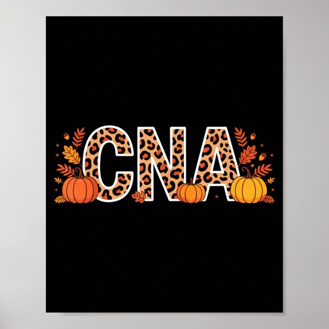 Autumn Cna Fall Certified Nursing Istant  Poster (Front)