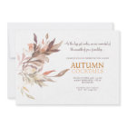 Autumn Cocktails Invitation