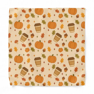 Autumn Coffee Bandana
