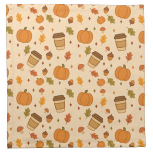 Autumn Coffee Cloth Napkin