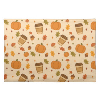 Autumn Coffee Cloth Placemat