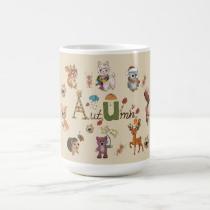 autumn coffee mug