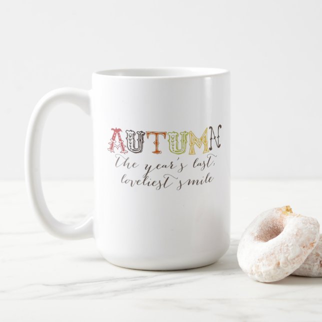 Autumn Coffee Mug (With Donut)