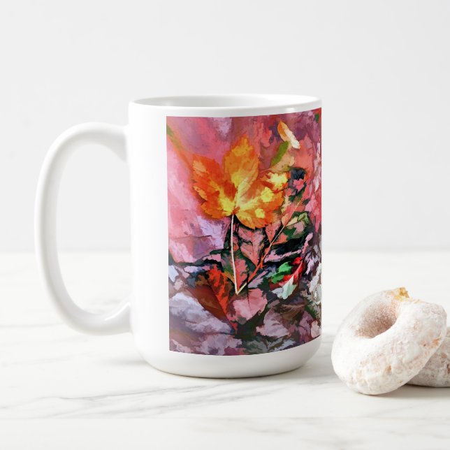 AUTUMN COFFEE MUG (With Donut)