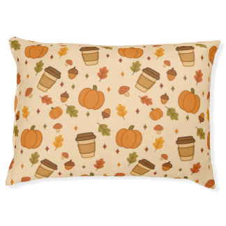 Autumn Coffee Pet Bed