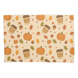 Autumn Coffee Pillow Case