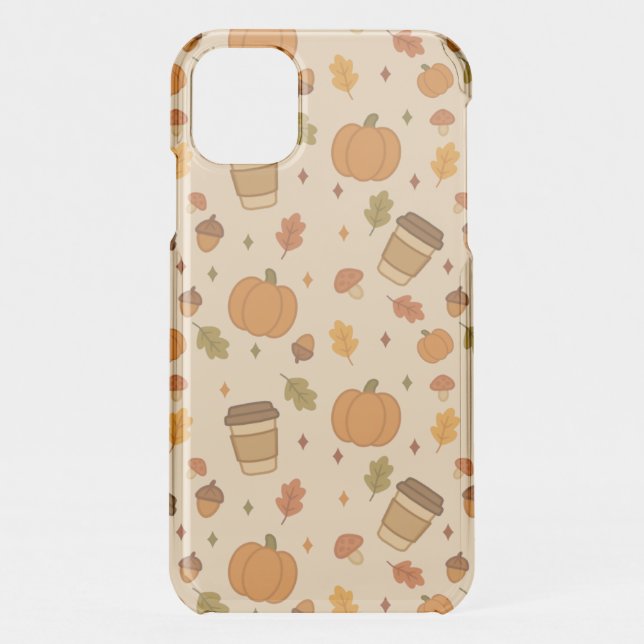 Autumn Coffee Uncommon iPhone Case (Back)