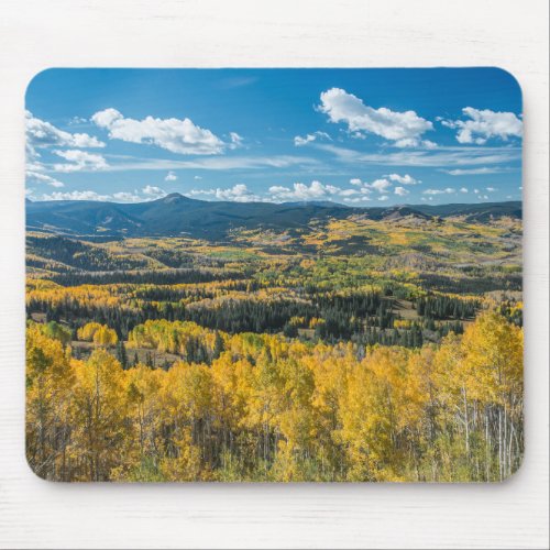 Autumn Color in Flat Tops  Routt National Forest Mouse Pad