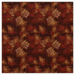Autumn Color Maple Oak Linen Fabric