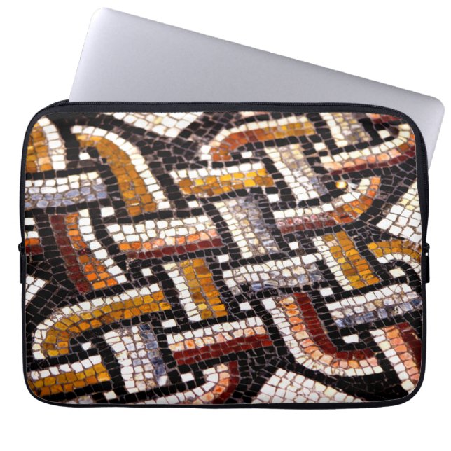 Autumn Color Roman Mosaic Laptop Sleeve (Front)