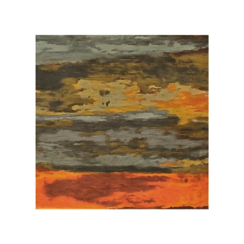 Autumn Color Study Abstract Art
