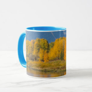 Autumn Colored Aspen Trees Mug