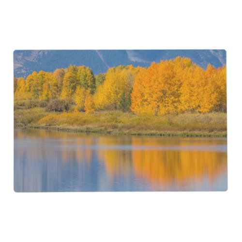 Autumn Colored Aspen Trees Placemat