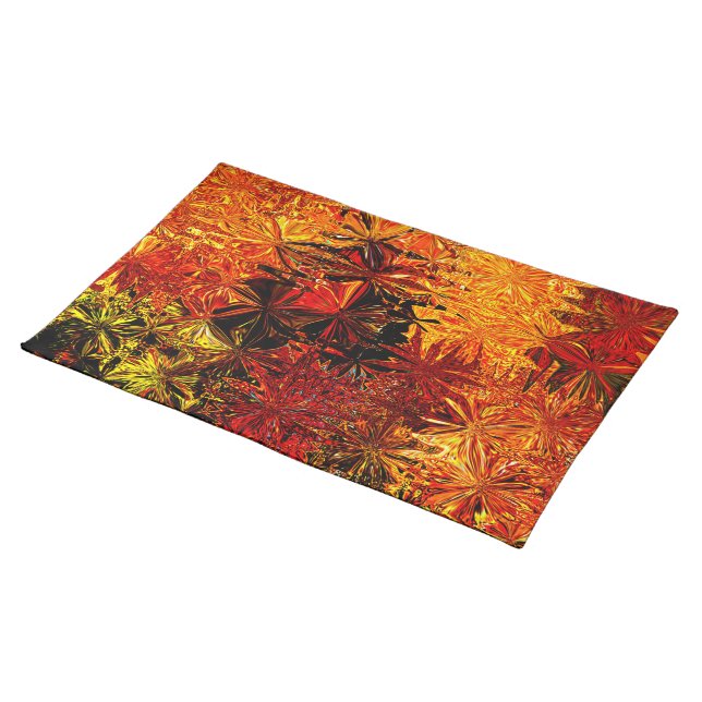 Autumn Colored Placemat (On Table)