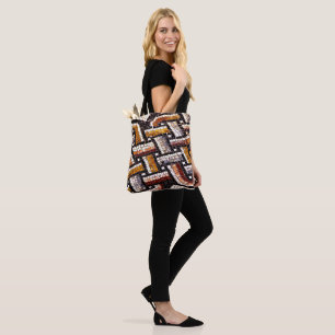 Autumn Colored Roman Mosaic Tote Bag