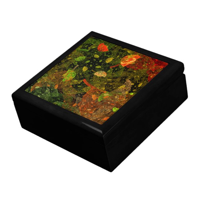 Autumn colorful decorative design gift box (Side)