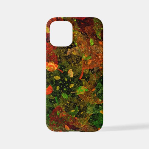 Autumn colorful decorative design iPhone 12 mini case