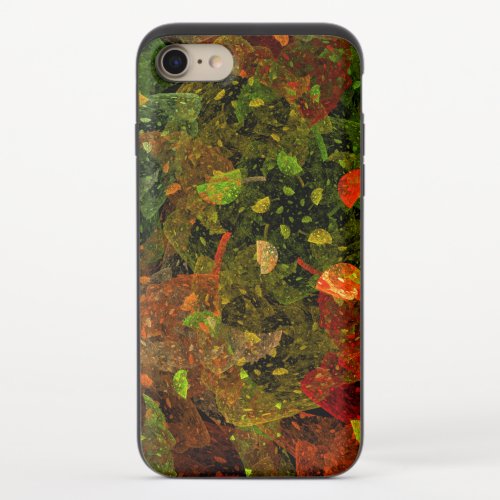 Autumn colorful decorative design iPhone 87 slider case