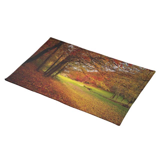 Autumn colorful placemat (On Table)