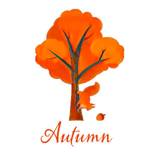 Autumn Colorful Trees Coffee Mug