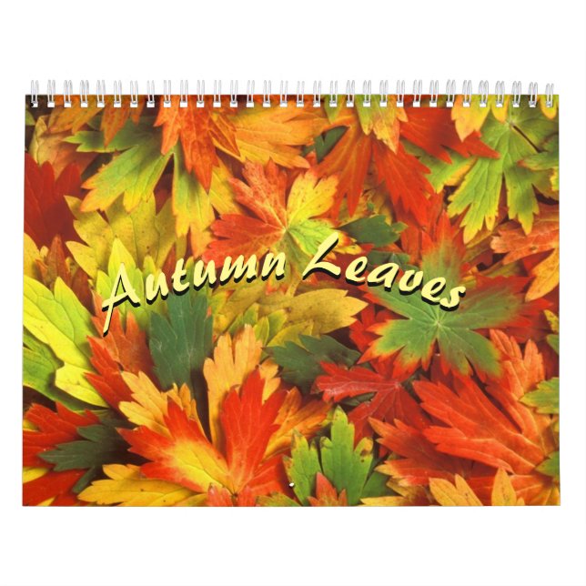 Autumn Colors 2018 Calendar (Cover)