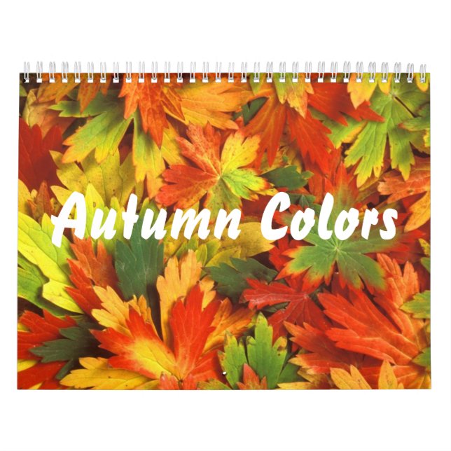 Autumn Colors 2 Calendar (Cover)