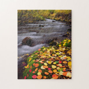 Autumn Colors along McGee Creek Jigsaw Puzzle