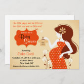 Autumn Colors Baby Shower Invitations (Front/Back)