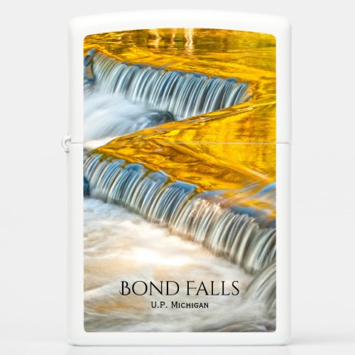 Autumn Colors Bond Falls Michigan Photo  Zippo Lighter