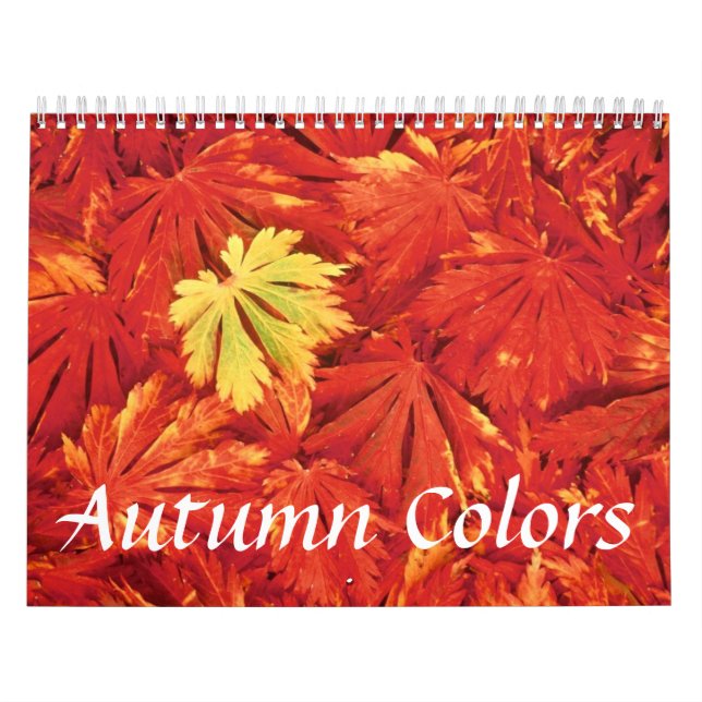 Autumn Colors Calendar (Cover)