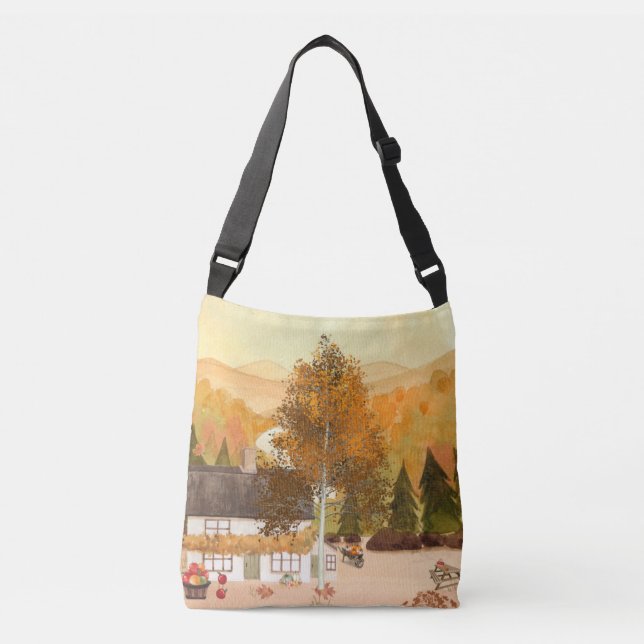 Autumn Colors Crossbody Bag (Front)