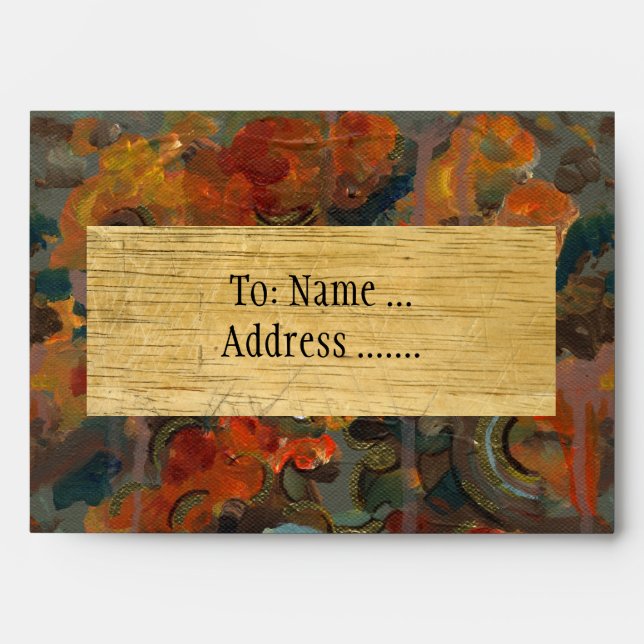 Autumn Colors Envelope (Front)