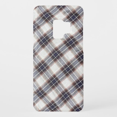 Autumn Colors Gingham Ecological Cotton Case_Mate Samsung Galaxy S9 Case