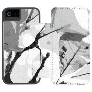 Autumn colors, leaves 2 iPhone SE/5/5s wallet case